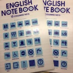 英語ノート2冊のサムネイル