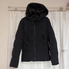 ワークマン　ダウンジャケット　黒　ブラック　LL ウォッシャブルダウン