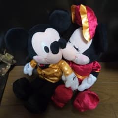 ミッキー&ミニーセレブリティフォト　ペアぬいぐるみ