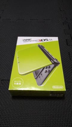 Newニンテンドー3DS LL ライム×ブラックのサムネイル