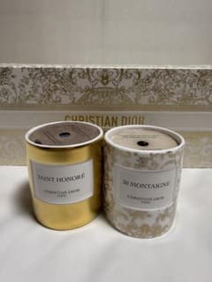 Christian Dior アロマキャンドル 2種セット - メルカリ