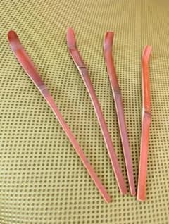 天然煤竹の茶杓のサムネイル