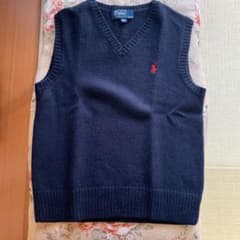 ラルフローレン ニットベスト　120センチ　美品のサムネイル