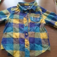80センチ チェックシャツのサムネイル