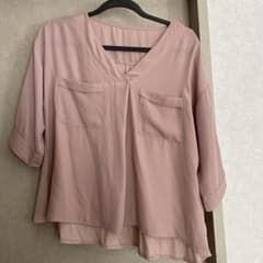 ブラウスくすみピンクのサムネイル