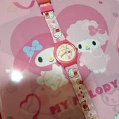 Hello Kitty ピンク アナログ腕時計電池切れ - メルカリ