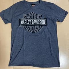 K*U様 HARLEY-DAVIDSON ロゴ Tシャツ Mサイズ グレーのサムネイル
