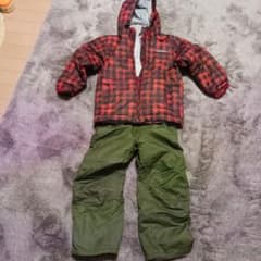 子ども用 防水ジャケットとパンツセットのサムネイル