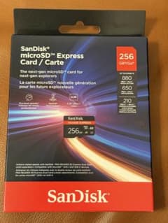 サンディスク SanDisk microSD Express 256GBのサムネイル