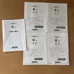 2025年度 6年生 7月 復習テスト サピックス SAPIX - メルカリ