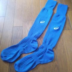 asics サッカー ストッキング ブルーのサムネイル