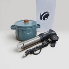 BONIQ ボニーク 低温調理器 BNQ-01 ホーロー鍋セット 動作確認済み