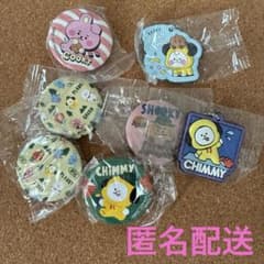 BT21 缶バッジ ラバーチャーム セットのサムネイル