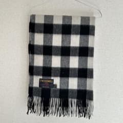 TWEEDMILL ウール チェック柄 ストールのサムネイル