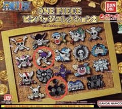 ワンピース ピンバッジコレクション2 世界政府 ロビン 2種セットのサムネイル