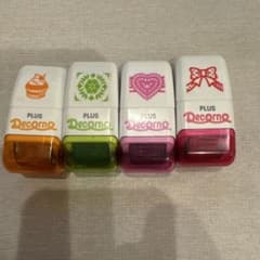 PLUS Decorno デコルノ スタンプ 4種セットのサムネイル
