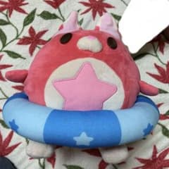 흰 고양이 프로젝트 이치 반 쿠지 스타 타누키 봉제 인형