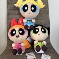 パワーパフ ガールズ ラウンドワン限定 おすわりぬいぐるみ - メルカリ