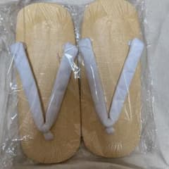 雪駄　白　25㎝きりまる様専用のサムネイル