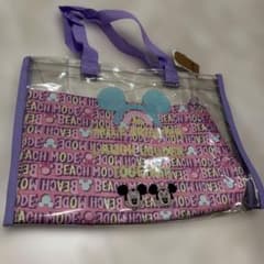 匿名配送Litte Disney ミッキー＆ミニー プールバッグ新品