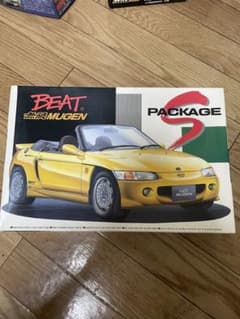 無限 MUGEN ホンダ ビート プラモデル 1/24 Sパッケージのサムネイル