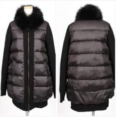 さらさら様専用！DOUBLE STANDARD CLOTHING ダウン 黒のサムネイル