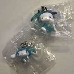 サンリオ けろけろパーティー めじるしアクセサリー シナモロール　ポチャッコ
