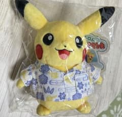 沖縄限定 かりゆしピカチュウ ぬいぐるみのサムネイル