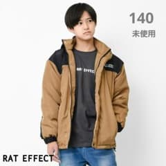 RAT EFFECT　中綿ジャケット　ベージュ　140のサムネイル