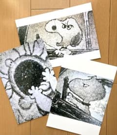[Tom Everhart トム・エバート]ポストカード スヌーピー3枚セットのサムネイル