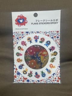 カラフル　ミャクミャク　フレークシールのサムネイル