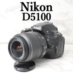 ★D5100★Nikon デジタル一眼レフカメラ スマホ転送⭐︎ ショット数少なめ❣️Nikon D5100⭐️スマホ転送 自撮り 一眼レフ