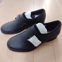 【Madras JADE×s**t kingzコラボ】黒革靴 25.0cm 本革のサムネイル