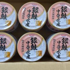 銀鮭中骨水煮　１２缶のサムネイル