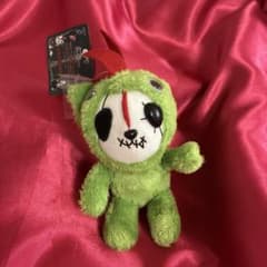 HANGRY&ANGRY おチビぬいぐるみ グリーン ハングリー アングリー 猫