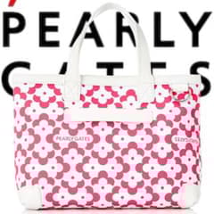 新品 パーリーゲイツ 定価2.8万 ジオメトリックフラワー柄 カート