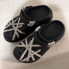 CROCS メガクラッシュ rick owens 風 CROCS メガクラッシュ rick owens 風 - メルカリ