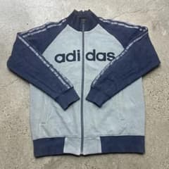 00s adidas 万国旗タグ フェード トラックジャケット 短丈 Y2K - メルカリ