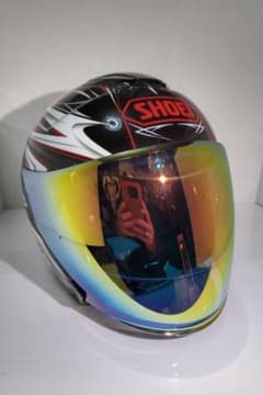 SHOEI J-Cruiseジェットヘルメット ミラーシールド付きMサイズ - メルカリ
