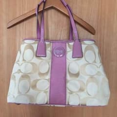 未使用品！coach がま口バッグのサムネイル