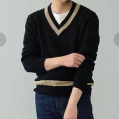 美品】morgano コットンリネン チルデンニット BEAMS F別注 44 - メルカリ