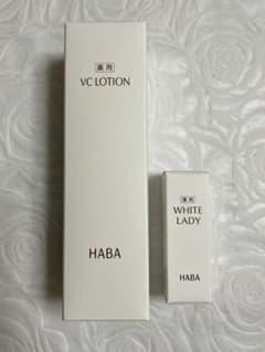 HABA VCローションII 180ml＆HABA 薬用ホワイトレディ 8mlのサムネイル