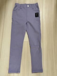 ALGY キッズ ストレッチパンツ パープル 150のサムネイル