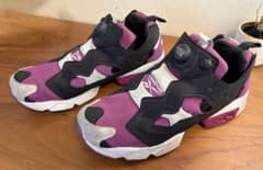 Reebok Instapump Fury 27.5cm パープル　※汚れ有りのサムネイル