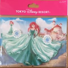 ディズニーランド ディズニーシー アリエル リトルマーメイド ふせん メモ帳のサムネイル