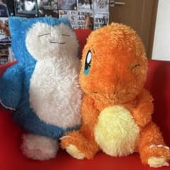 ポケモン ぬいぐるみ カビゴン ヒトカゲ 2体セットのサムネイル
