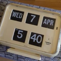【ジャンク品】TWEMCO トゥエンコ QD-35 パタパタ時計のサムネイル