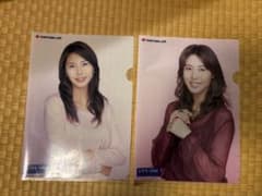 松嶋菜々子 住友生命 LIVE ONE クリアファイル 2枚セットのサムネイル