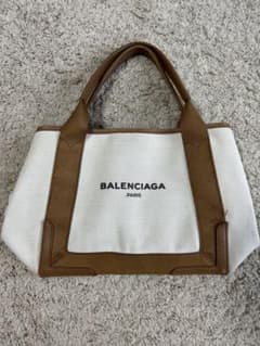 BALENCIAGA NAVY CABAS トートバッグ　Sのサムネイル