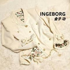 TONO インゲボルグ シルク34% ジャケット 裏地薔薇 金ボタン m69387831397_1.jpg?1774702397